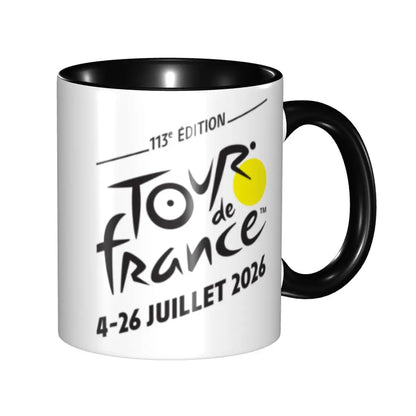 Cycling Ceramic Coffee Mug – 330ml Tea & Coffee Cup