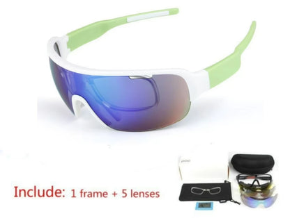Cycling Sunglasses Set