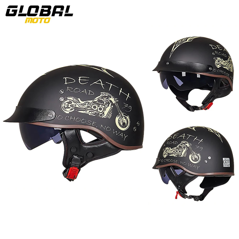 Retro Half-Shell Cycling Helmet