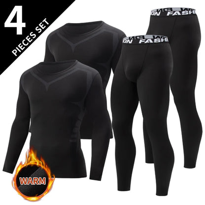 2-Piece Men's Thermal Compression Set