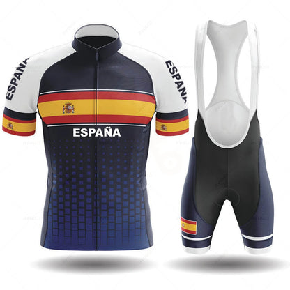 Conjunto de ciclismo Espanha 