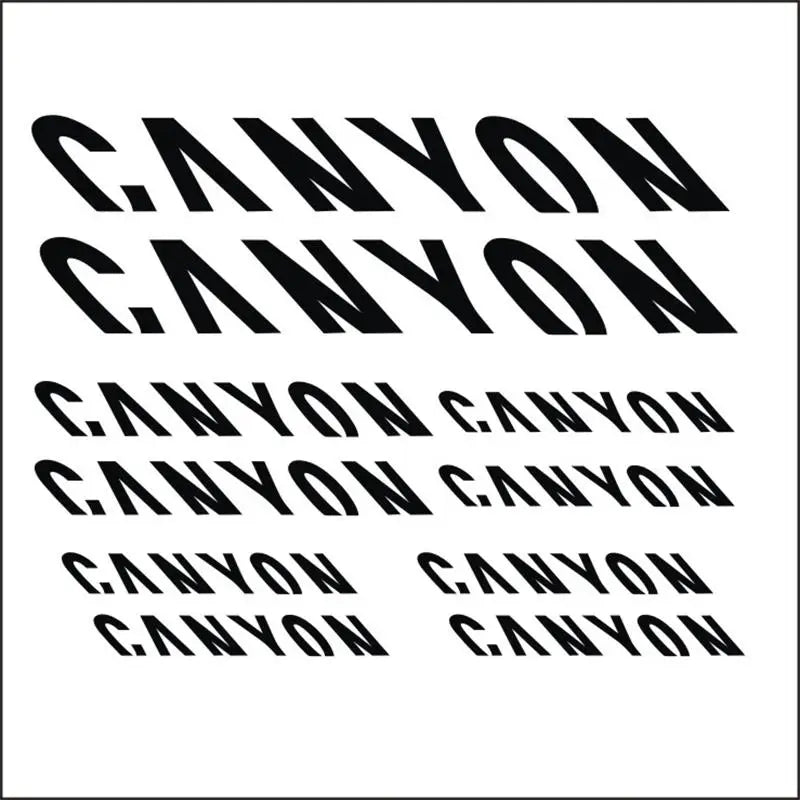 Bicycle Sticker Canyon 