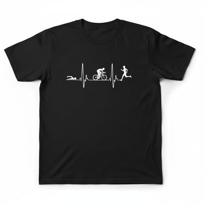 Chemise en coton Triathlon Heartbeat 