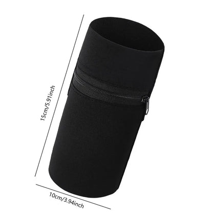 Wrist Wallet with Zipper Pocket