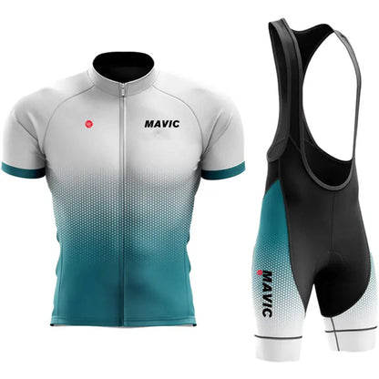Conjunto de camisa de ciclismo da Suíça 