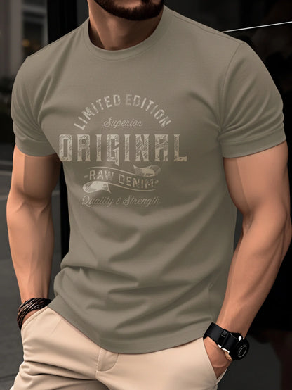 Men's Cycling Print T-Shirt – Cotton Casual Sports Tee