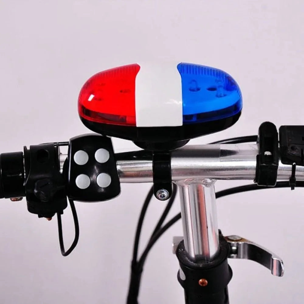 Bocina de bicicleta LED para niños