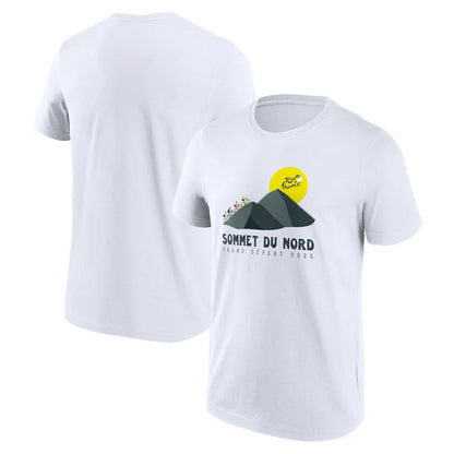Tour de France Cycling Graphic Tee – Unisex Summer Print
