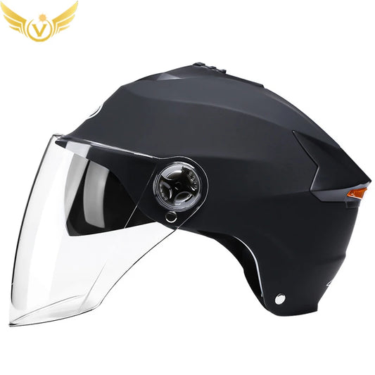 Dual Lens LED Motorcycle Helmet