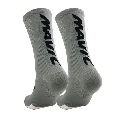 Compression Cycling Socks – Mid Tube, Polyester-Nylon Blend, 8 Colors (Size 37–44)