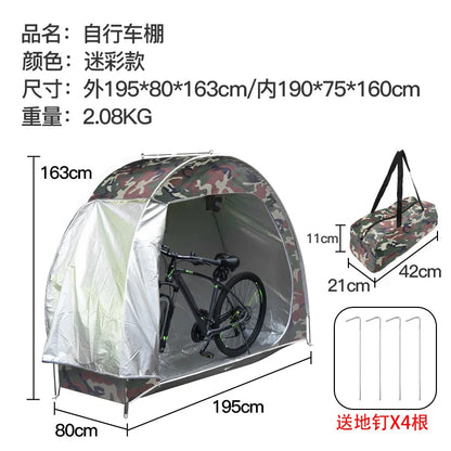 Bike Tent for Outdoor Storage