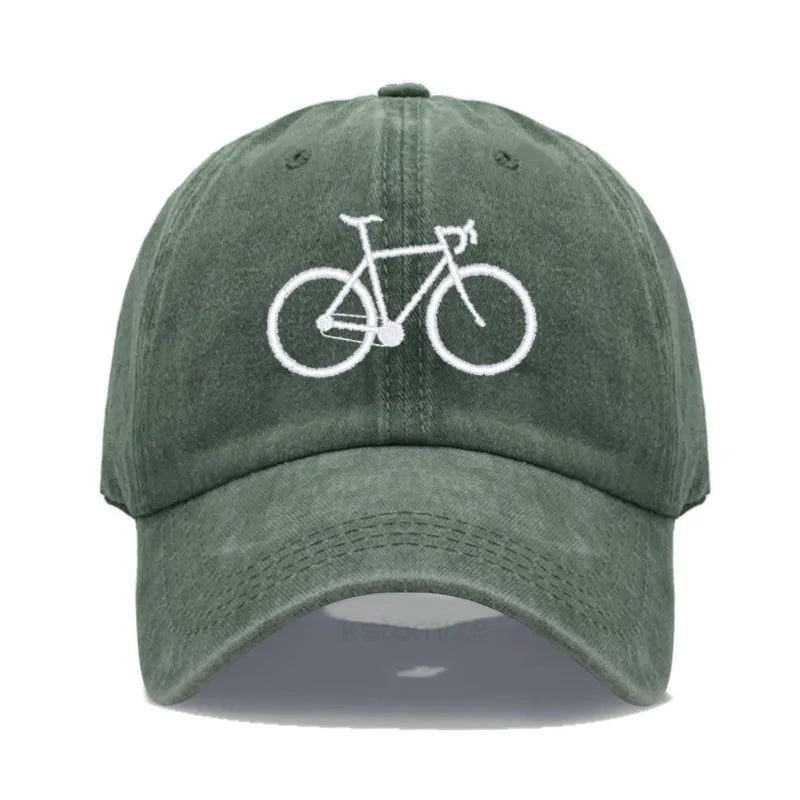 Fahrrad-Baseballmütze aus Baumwolle