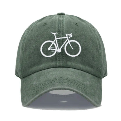 Fahrrad-Baseballmütze aus Baumwolle
