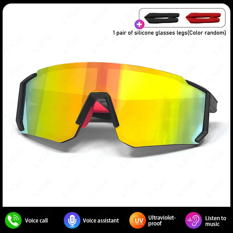 Smart Wireless Cycling Glasses