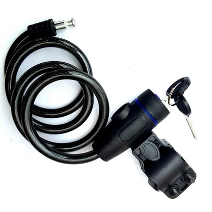 Heavy-Duty Steel Chain Bike Lock – 90cm, 2 Keys, Anti-Theft for Bikes & Motorcycles