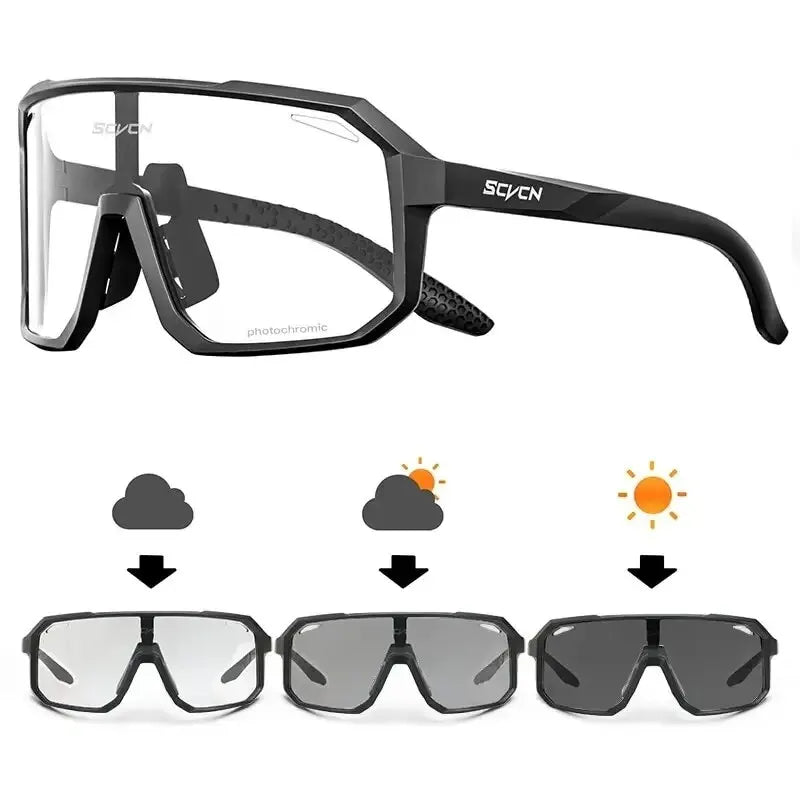 Photochromic Cycling Glasses